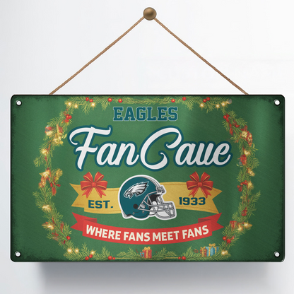 Premium NFL PHI Cave Metal Sign V2 NMD TTV
