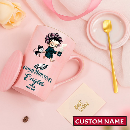 Premium NFL PHI Ceramic Women Coffee Mug V1 NMD TTV