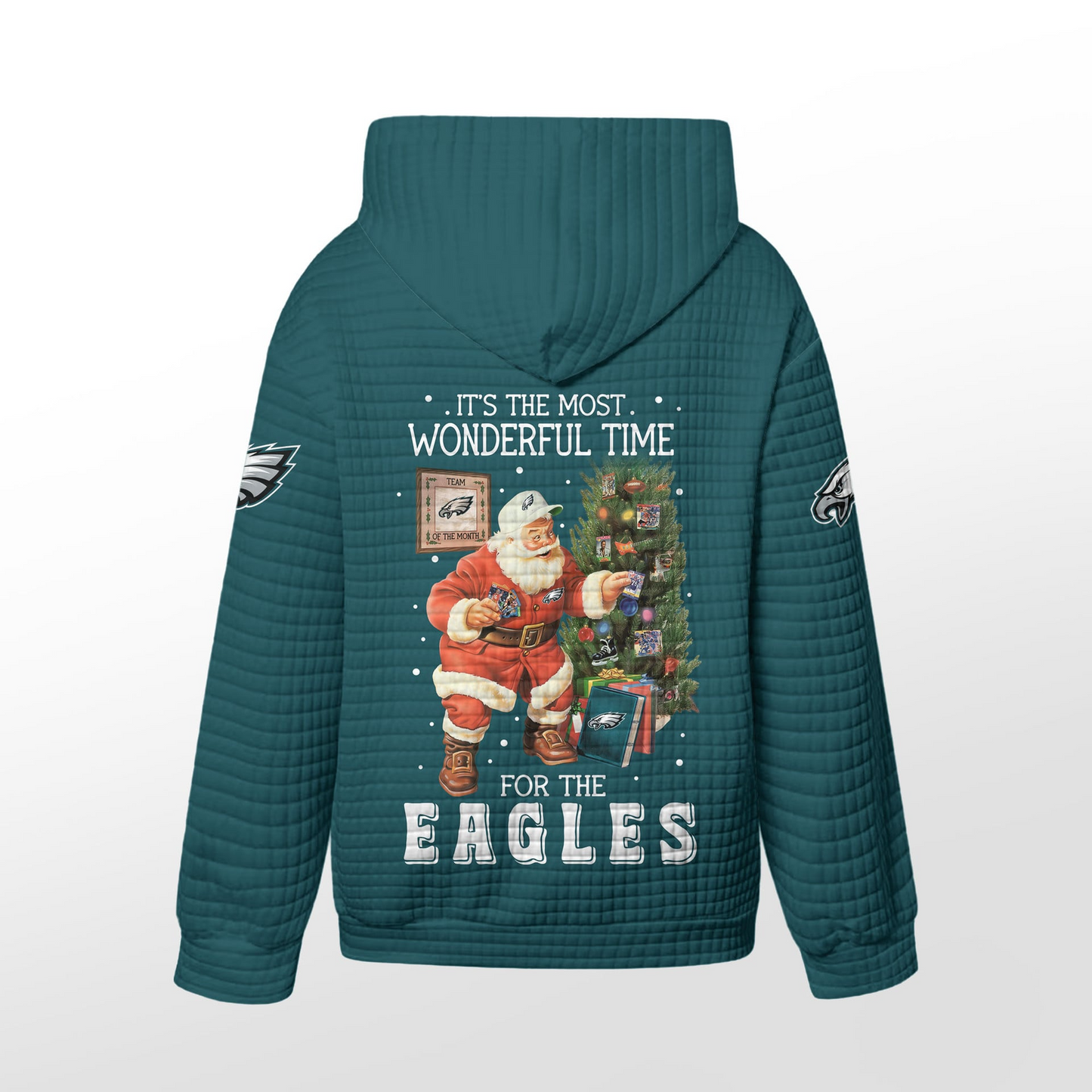 Premium NFL PHI Christmas Waffele Hoodie V1 NMD 261125 TTV