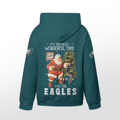 Premium NFL PHI Christmas Waffele Hoodie V1 NMD 261125 TTV