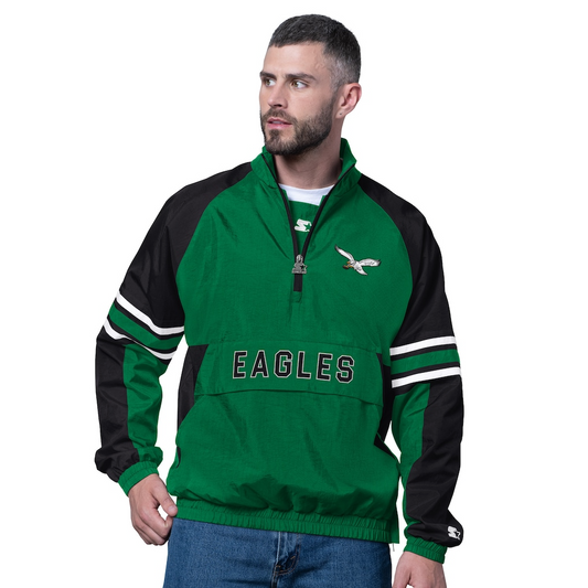 Premium NFL PHI Legacy Quarter-Zip Jacket V1 NMD TTV