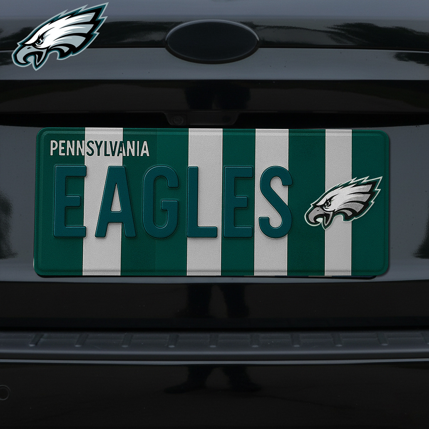 Premium NFL PHI License Plate Frame HI V1 NMD TTV