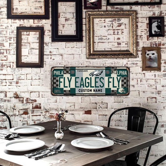 Premium NFL PHI Metal Vintage Wall Sign V1 NMD25 TTV