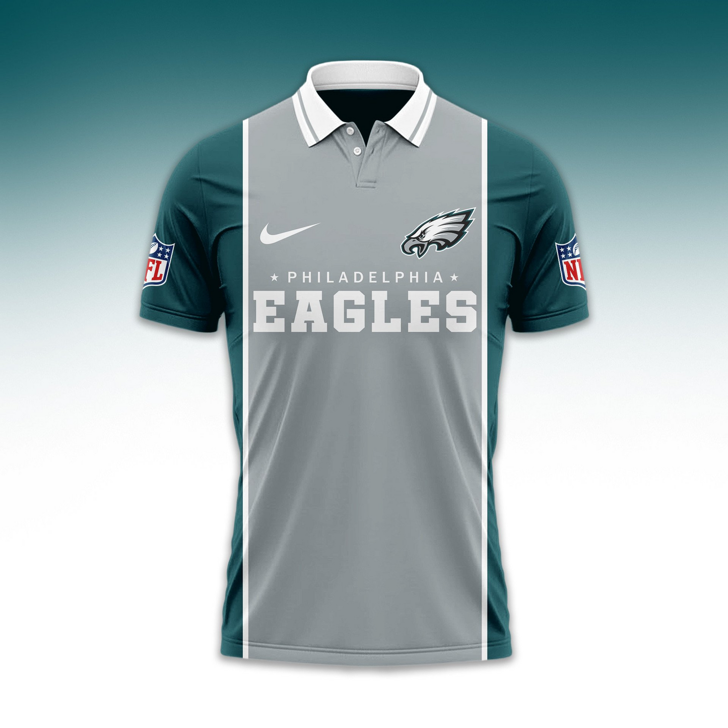 Premium NFL PHI No One Likes Us Polo Shirt V1 NMD TTV