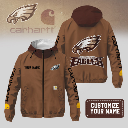 Premium NFL PHI x CAH Windbreaker Jacket V1 NMD TTV