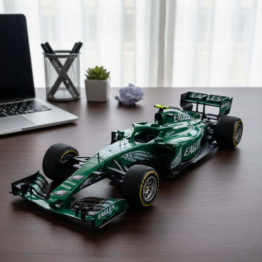 Premium NFL PHI x F1 Racing Car Collectible Model V1 NMD TTV