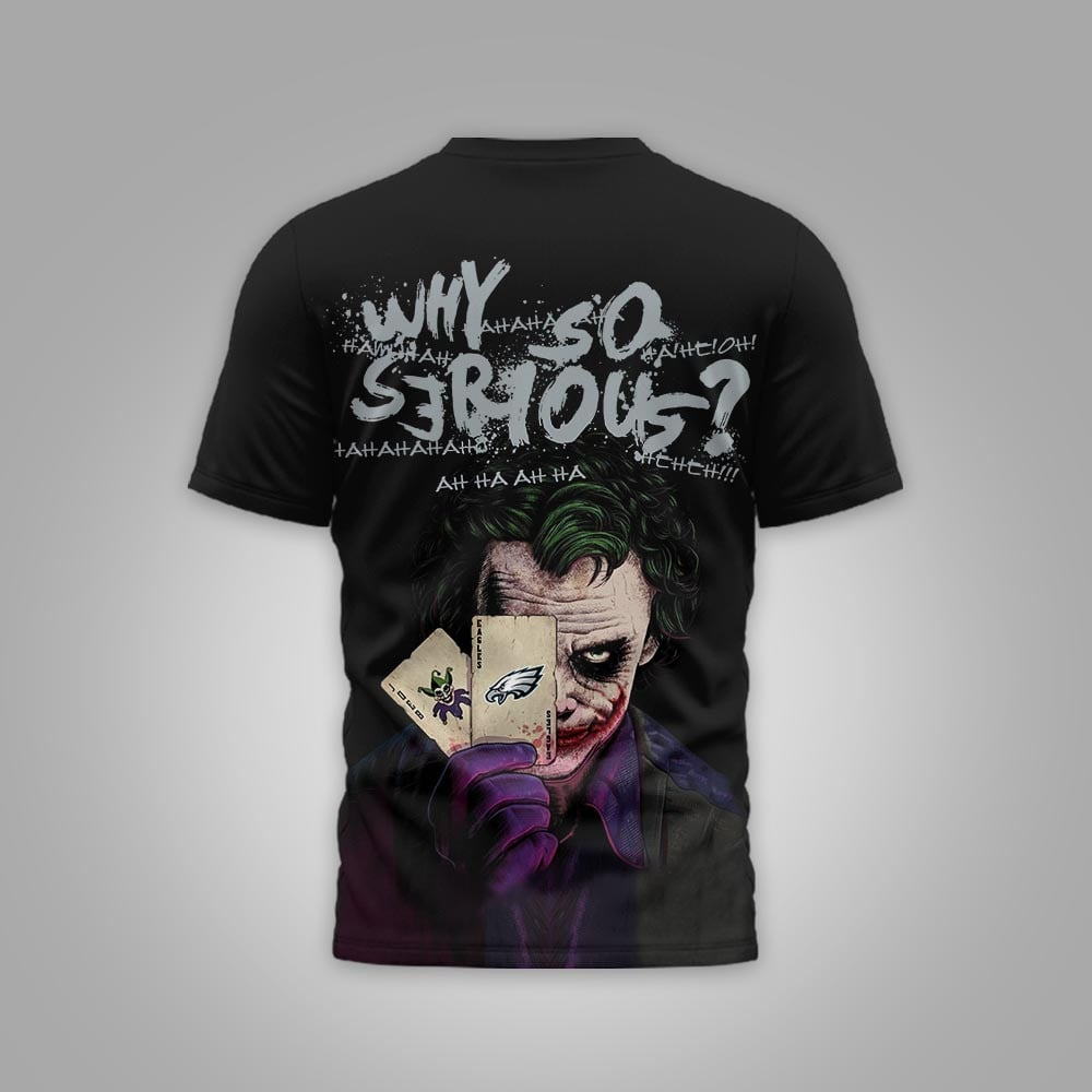 Premium NFL PHI x JOK Why So Serious T-shirt V1 NMD TTV