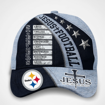 Premium NFL PIT  Jesus Football Classic Cap V1 NMD TTV