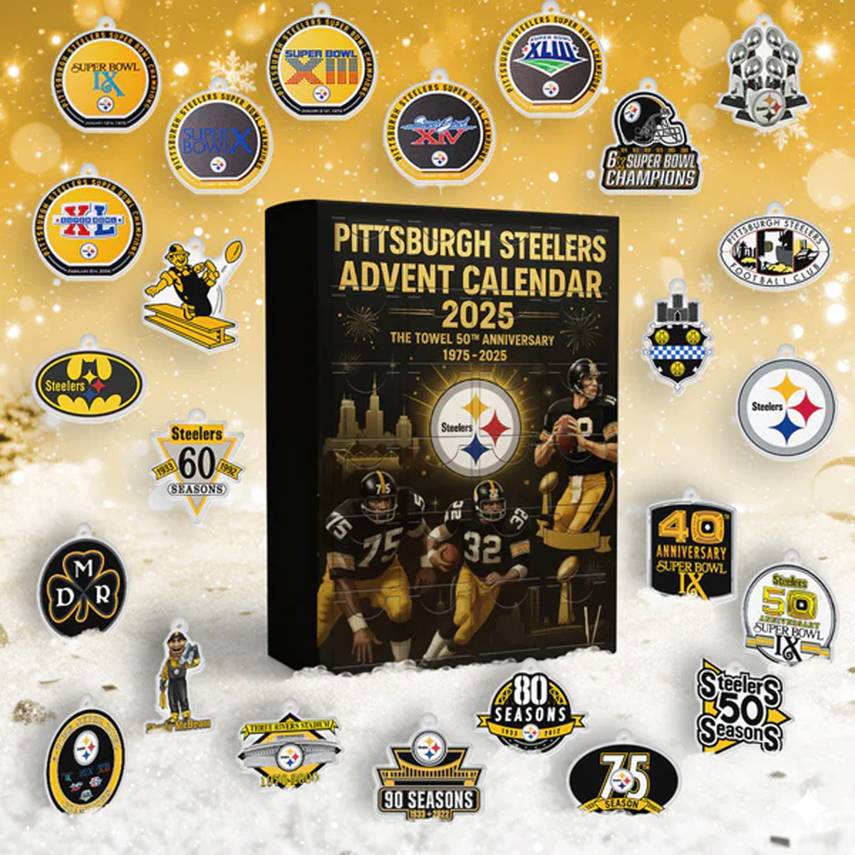 Premium NFL PIT Advent Calendar 2025 V1 NMD NHM