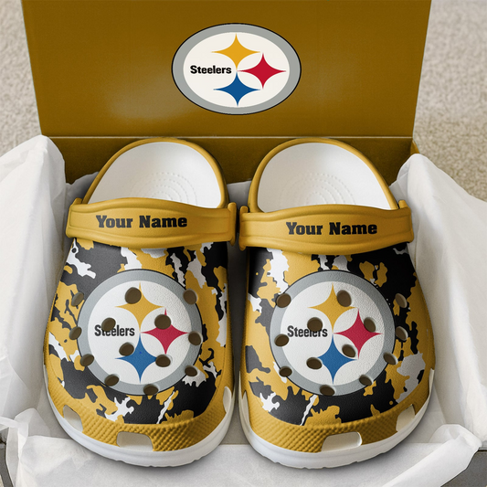 Premium NFL PIT Camo CLogs V1 NMD TTV