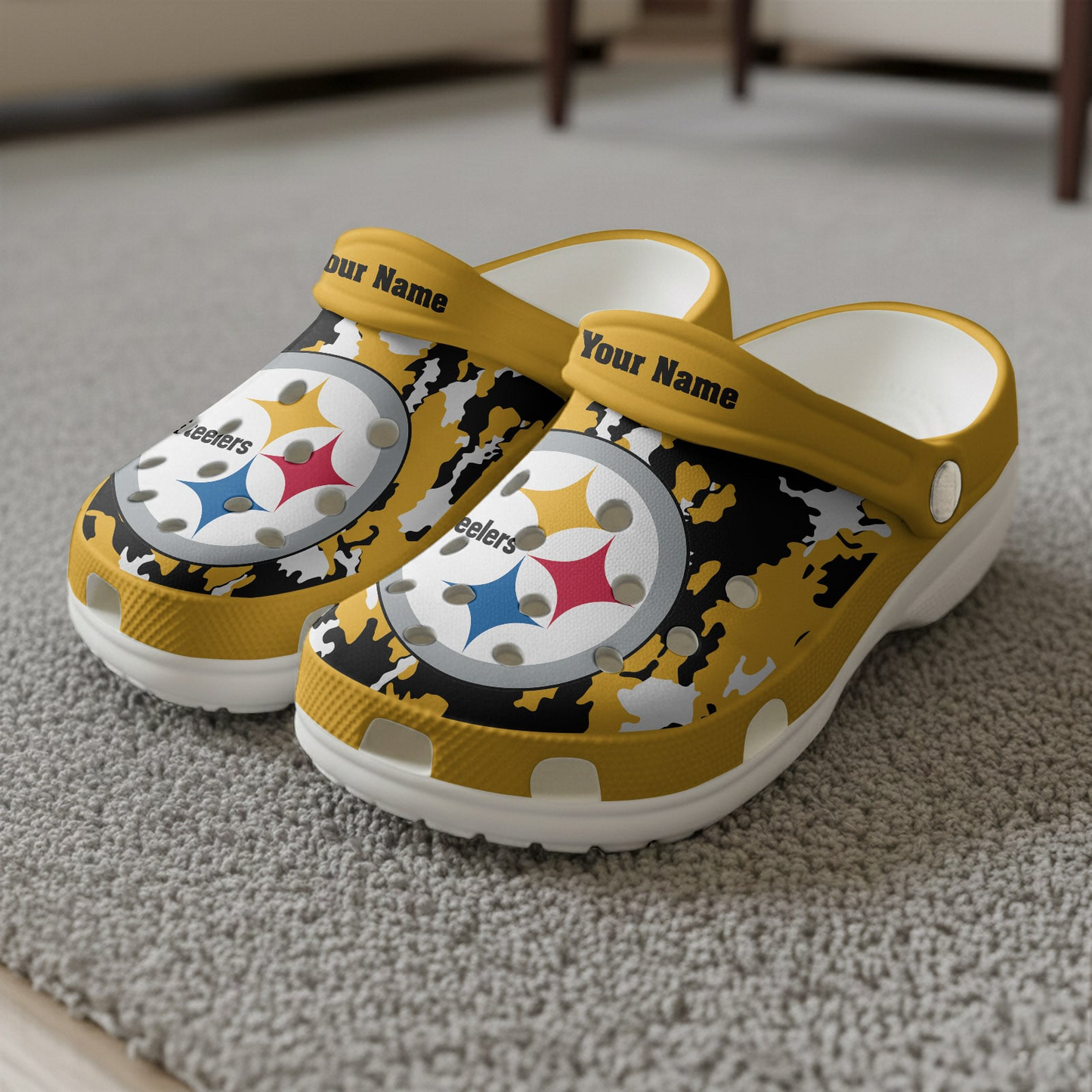 Premium NFL PIT Camo CLogs V1 NMD TTV