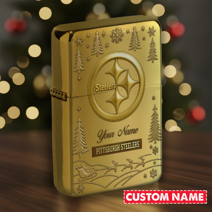 Premium NFL PIT Christmas Lighter V1 NMD TTV