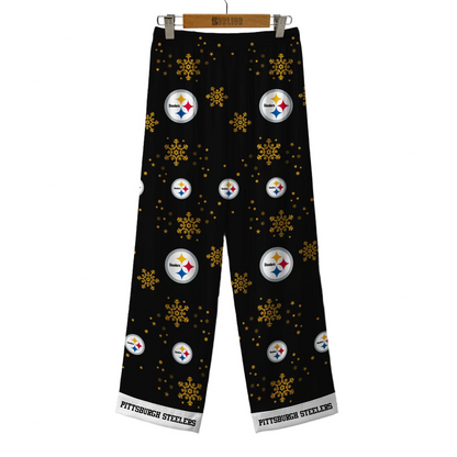 Premium NFL PIT Christmas Pajamas V1 NMD TTV