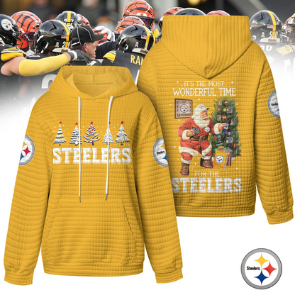Premium NFL PIT Christmas Waffele Hoodie V1 NMD 261125 TTV