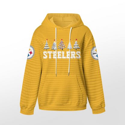 Premium NFL PIT Christmas Waffele Hoodie V1 NMD 261125 TTV