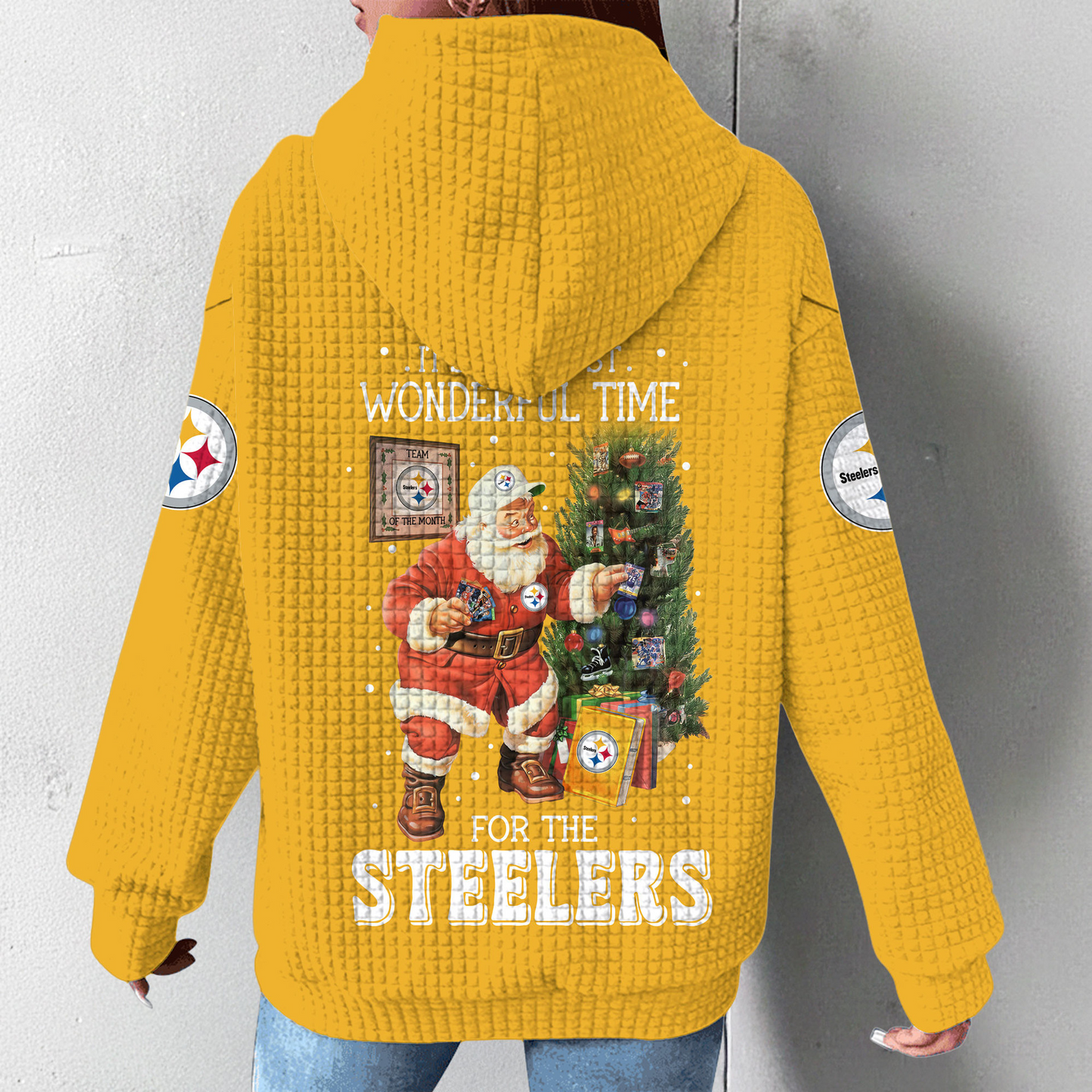 Premium NFL PIT Christmas Waffele Hoodie V1 NMD 261125 TTV