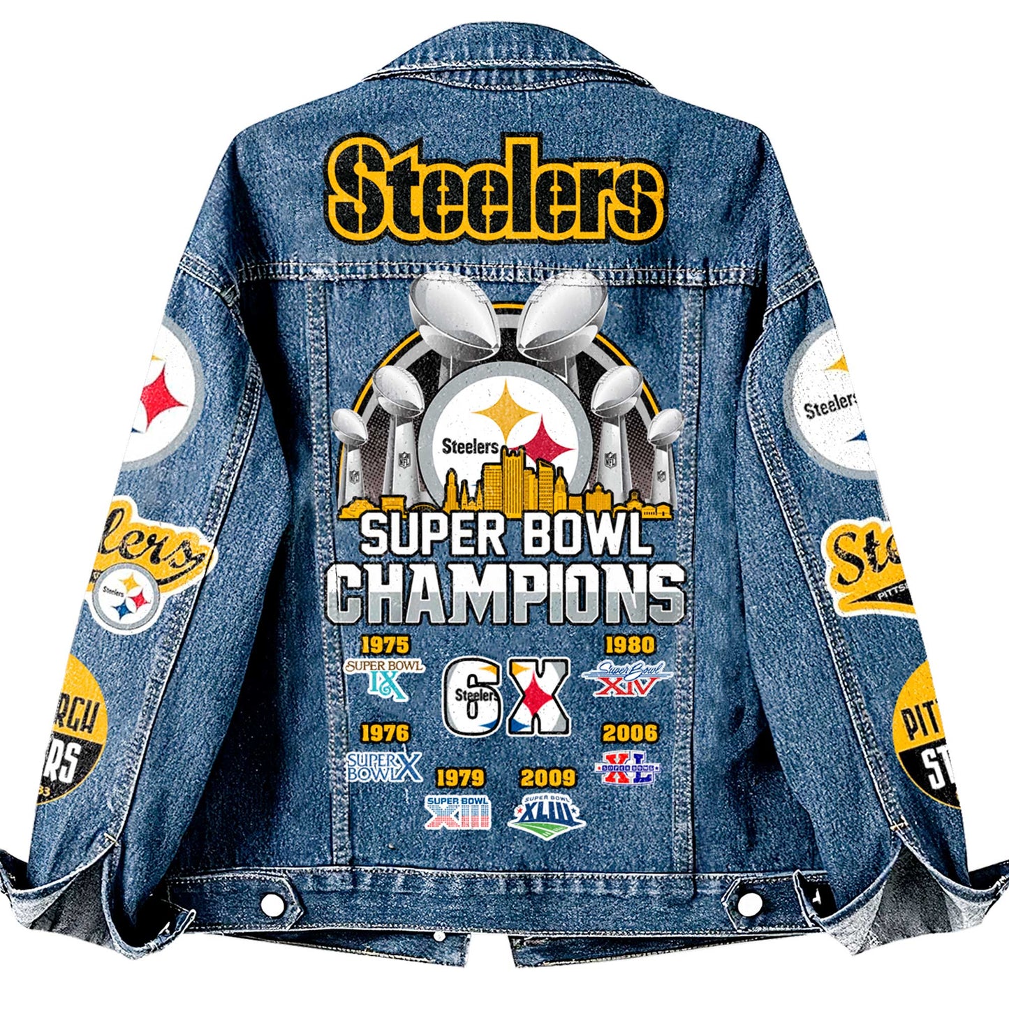 Premium NFL PIT Denim Jacket V1 NMD NHM
