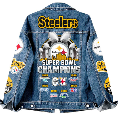 Premium NFL PIT Denim Jacket V1 NMD NHM