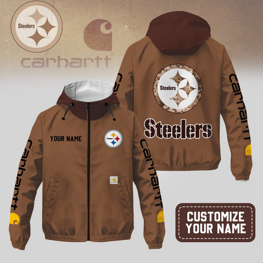 Premium NFL PIT x CAH Windbreaker Jacket V1 NMD TTV