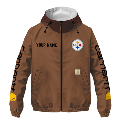 Premium NFL PIT x CAH Windbreaker Jacket V1 NMD TTV