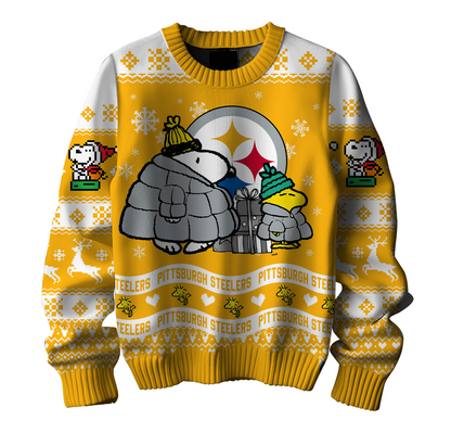 Premium NFL PIT x SNP Ugly Sweater V1 NMD TTV