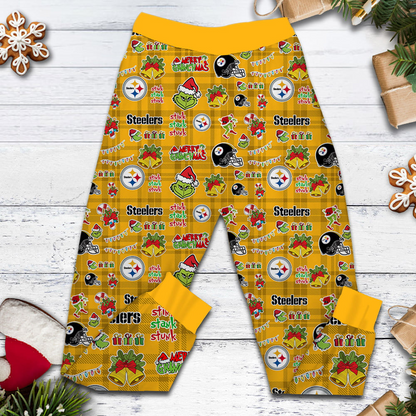 Premium NFL PIT x The Grinch Pajamas V1 NMD TTV