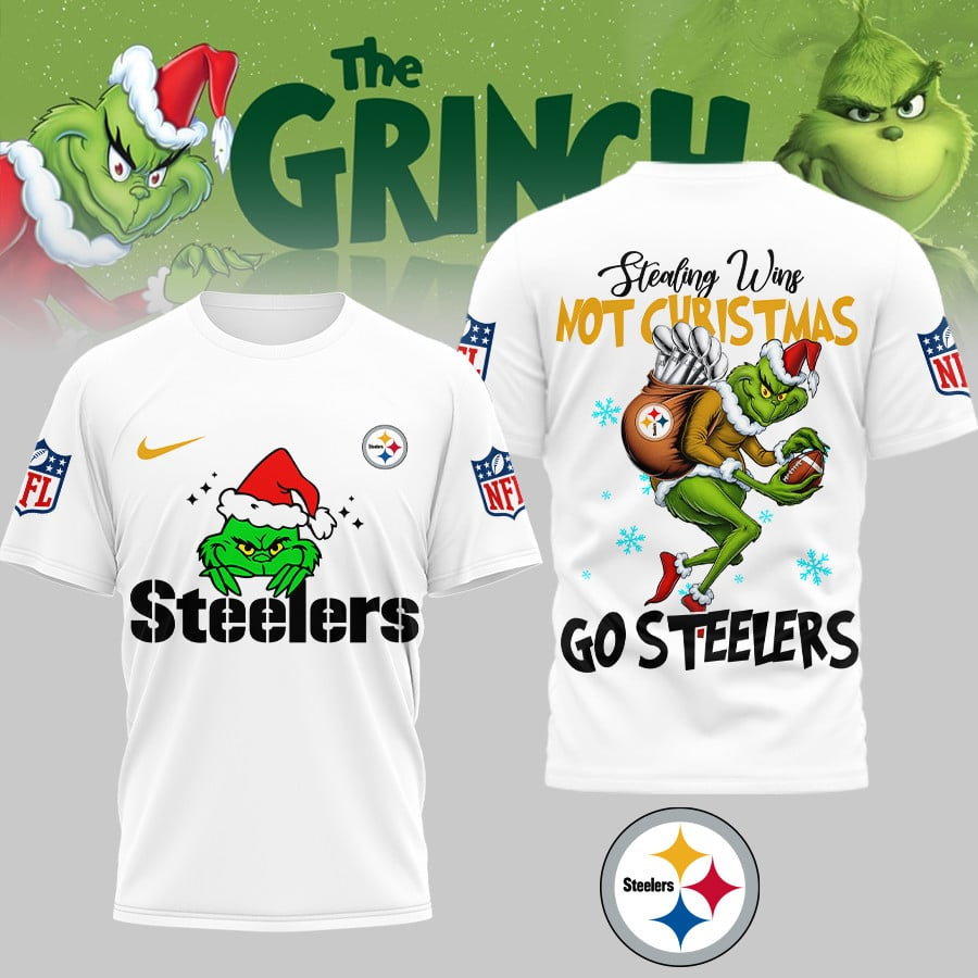 Premium NFL PIT x The Grinch Shirt V3 NMD TTV