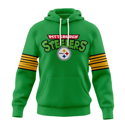 Premium NFL PIT x TMNT 35th Anniversary Hoodie V1 NMD TTV