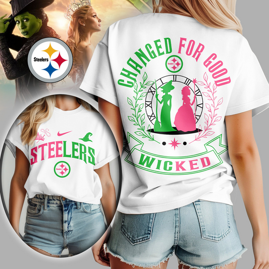 Premium NFL PIT x WCKD Changed For Good Women Shirt V1 NMD TTV