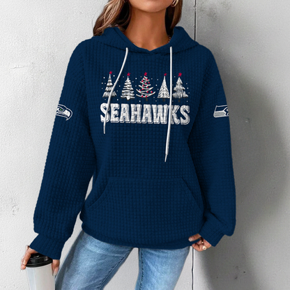 Premium NFL SEA Christmas Waffele Hoodie V1 NMD 261125 TTV