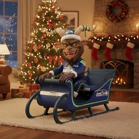 Premium NFL SEA Krampus Arcylic Plaque V1 NMD TTV
