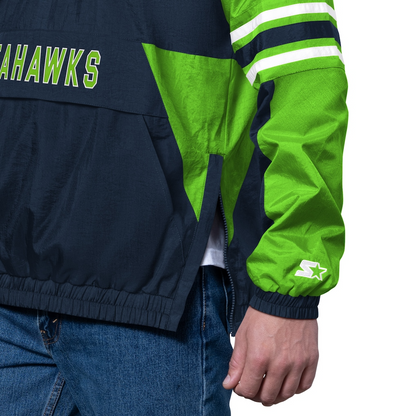 Premium NFL SEA Legacy Quarter-Zip Jacket V1 NMD TTV