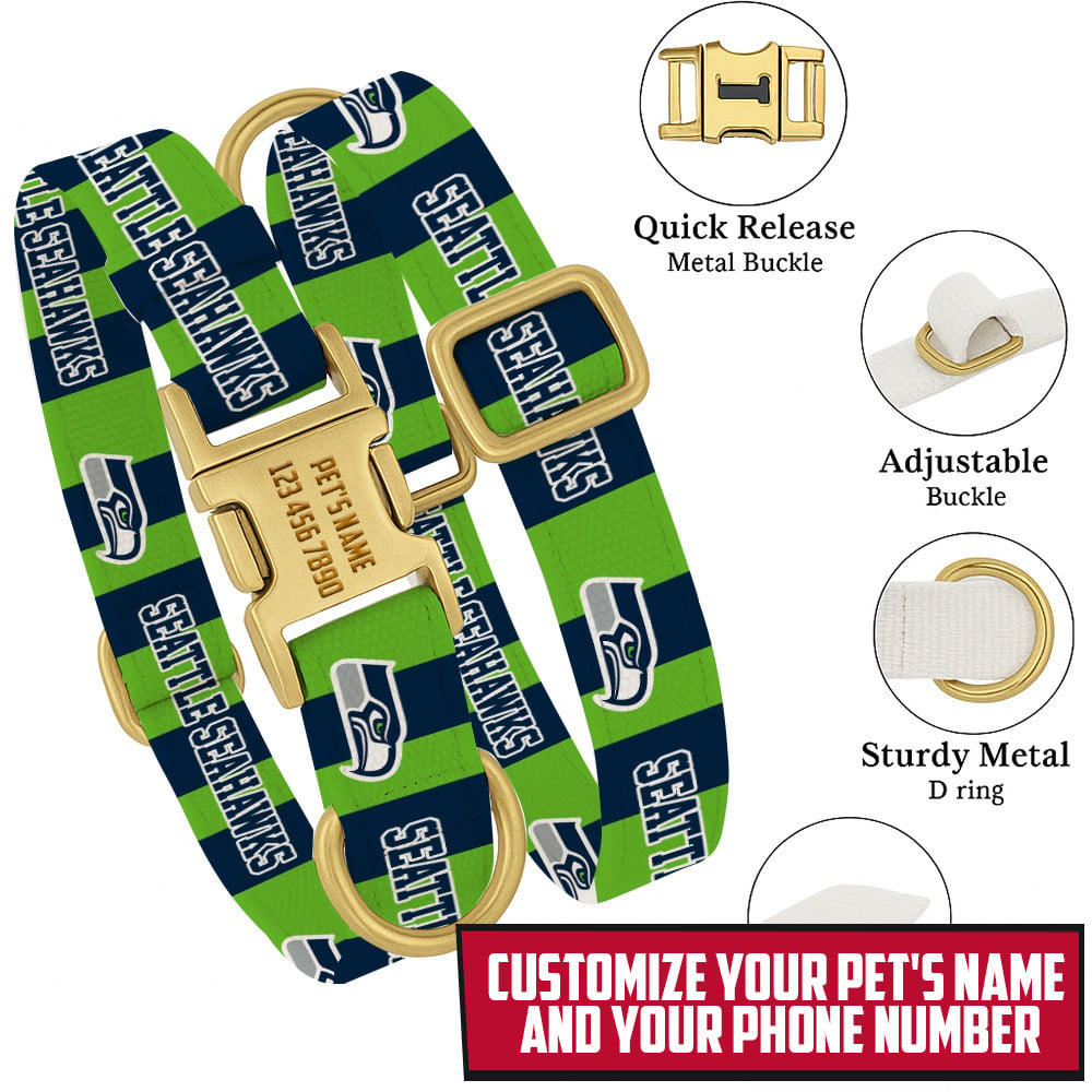 Premium NFL SEA Pet Collar V1 NMD TTV