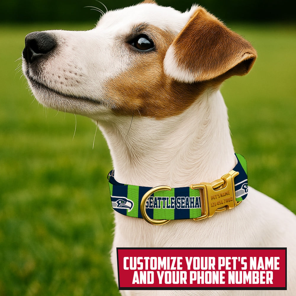Premium NFL SEA Pet Collar V1 NMD TTV