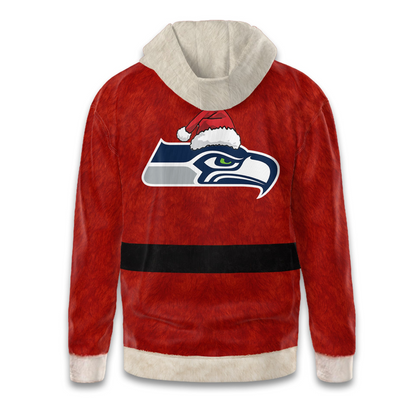 Premium NFL SEA Santa Claus Hoodie V1 NMD TTV