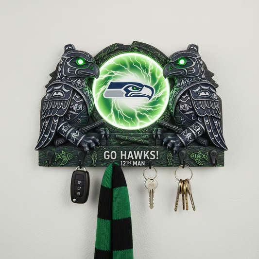 Premium NFL SEA Spirit Guardian Wall Key Holder V1 NMD TTV