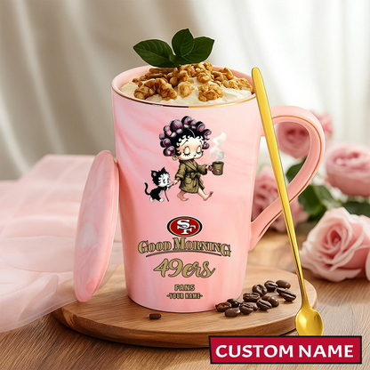 Premium NFL SF Ceramic Women Coffee Mug V1 NMD TTV