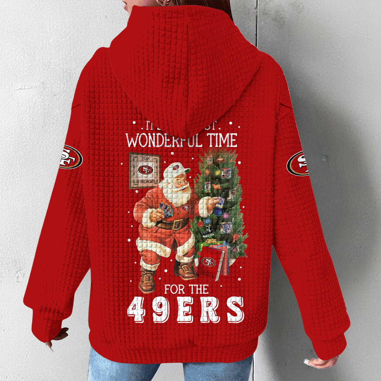 Premium NFL SF Christmas Waffele Hoodie V1 NMD 261125 TTV
