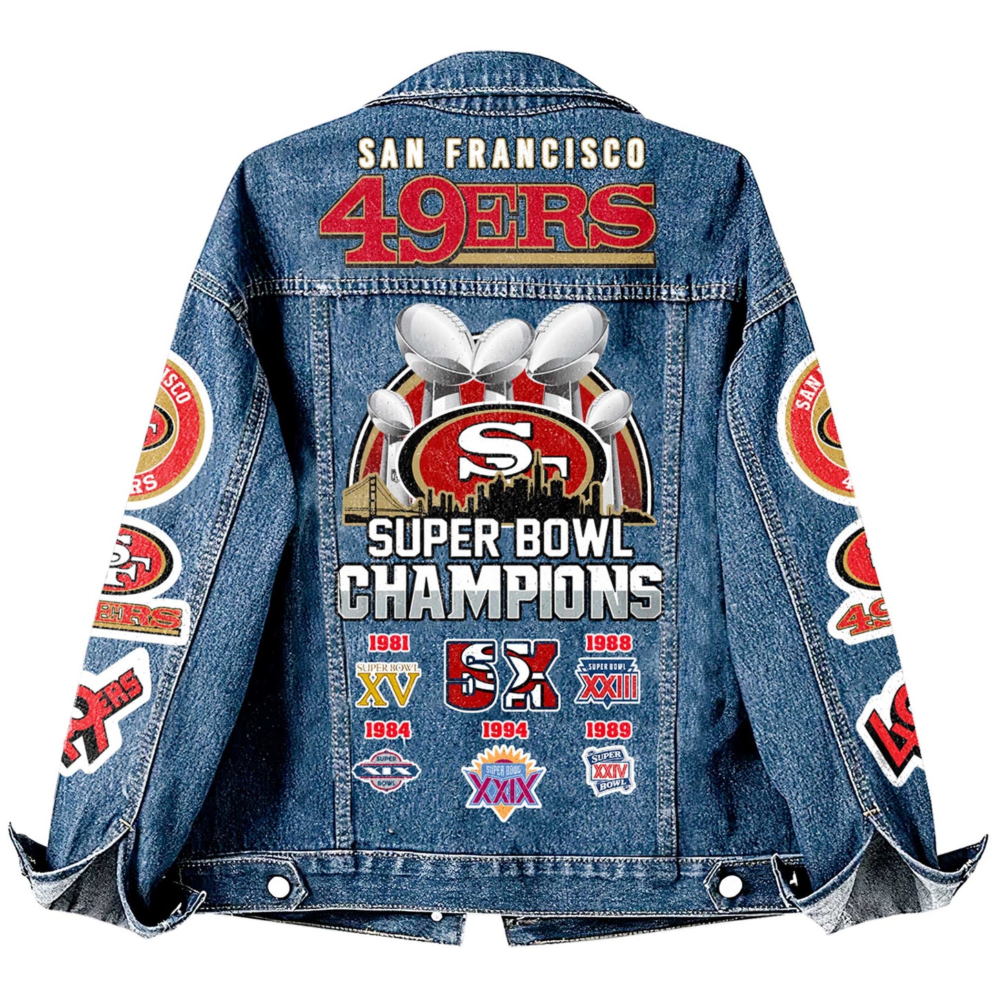 Premium NFL SF Denim Jacket V1 NMD NHM