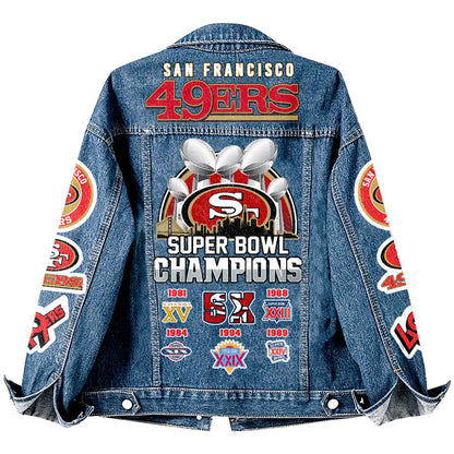 Premium NFL SF Denim Jacket V1 NMD NHM