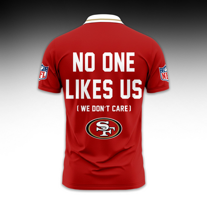 Premium NFL SF No One Likes Us Polo Shirt V1 NMD 291025 TTV