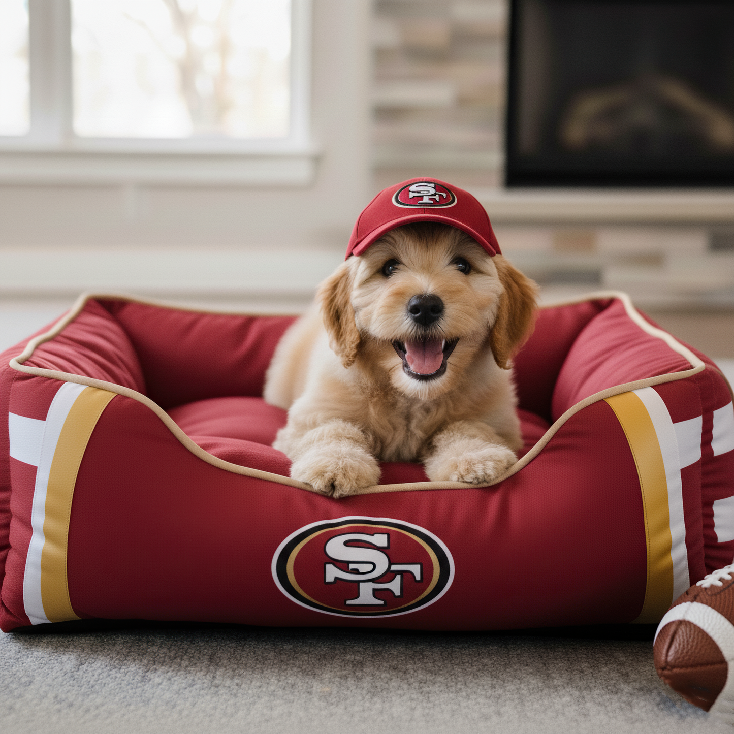 Premium NFL SF Pets Bed V1 NMD TTV
