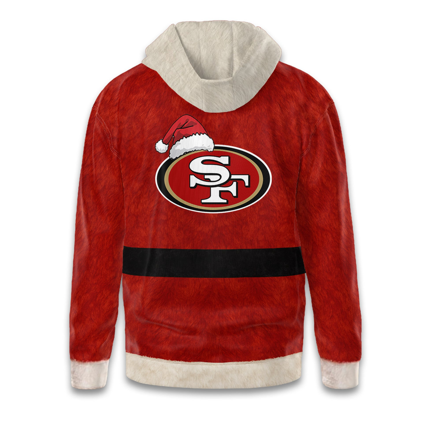 Premium NFL SF Santa Claus Hoodie V1 NMD TTV