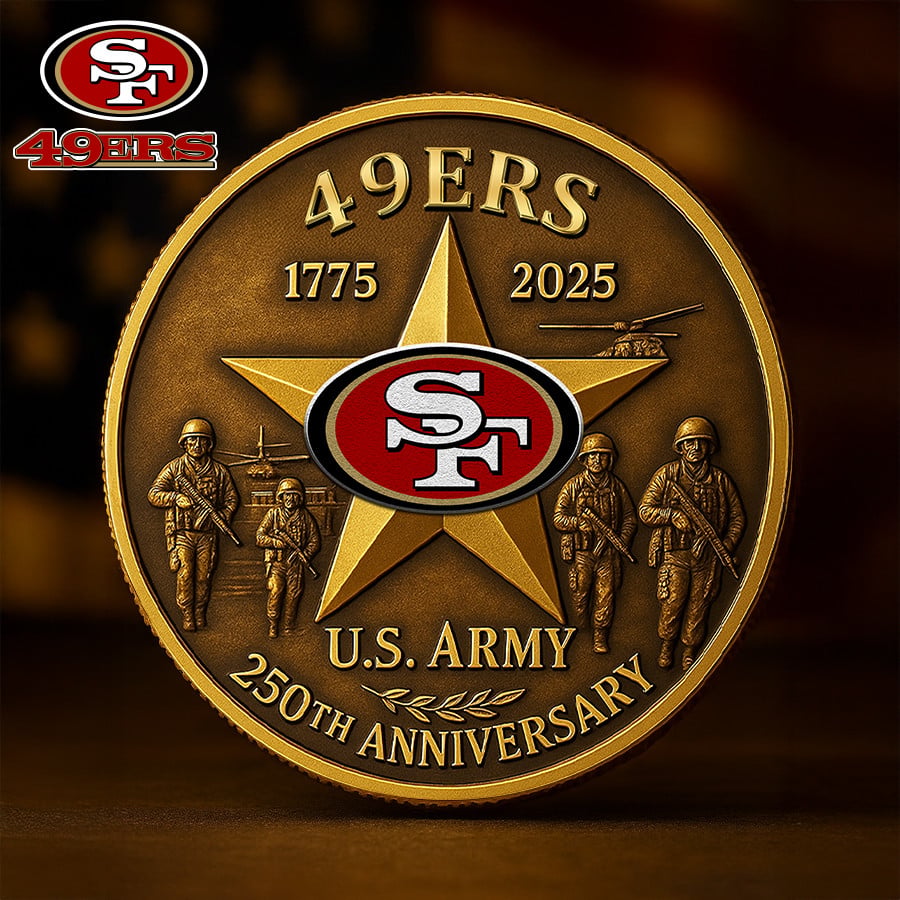 Premium NFL SF U.S Army Anniversary Coin V1 NMD NHM