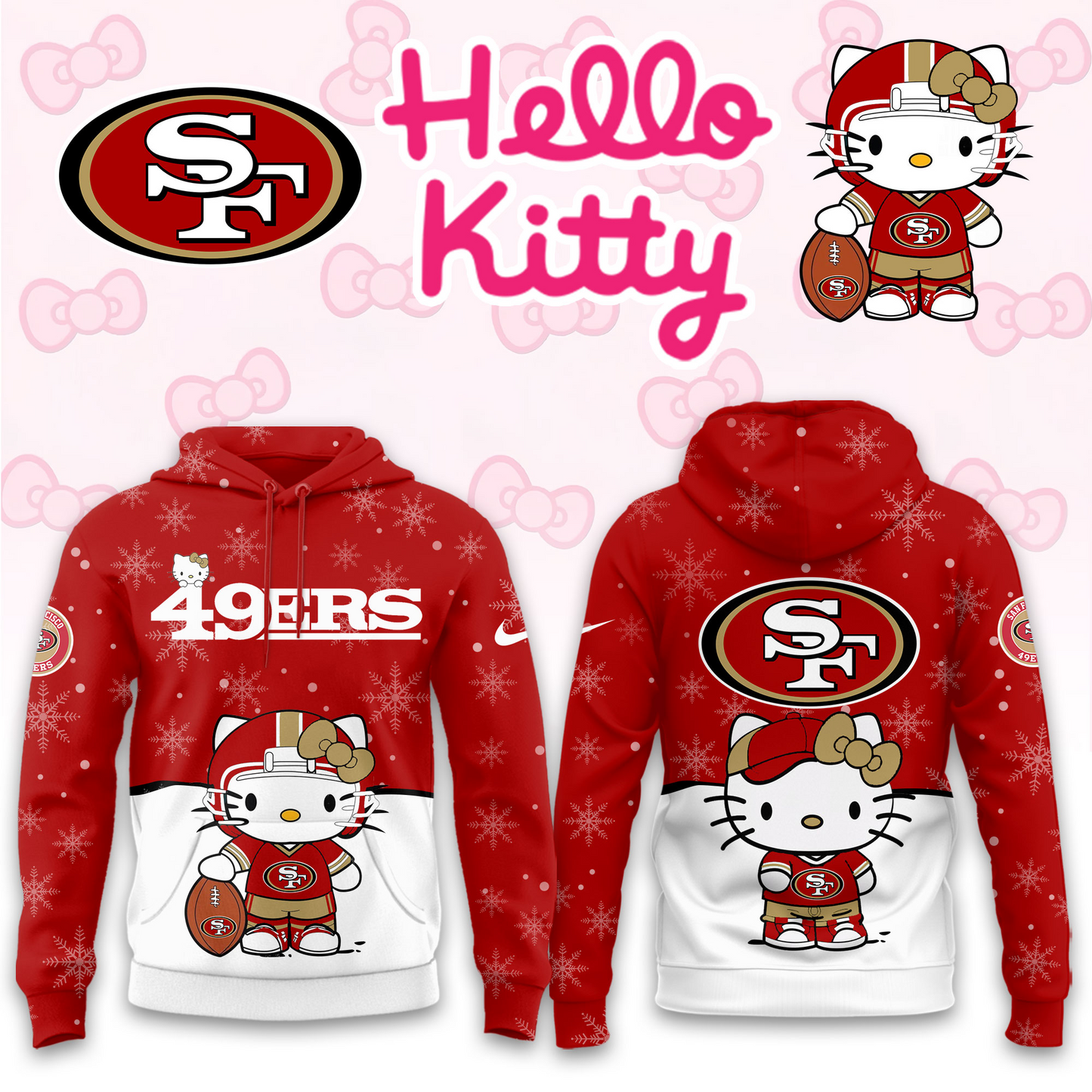 Premium NFL SF x HK Hoodie V1 NMD TTV