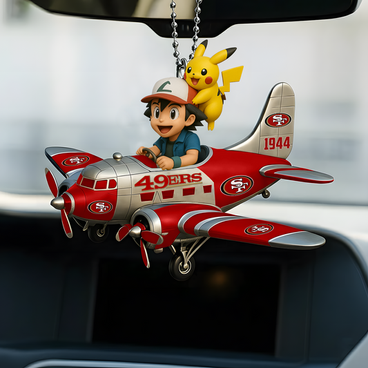 Premium NFL SF x POK Car Ornament V1 DATND TANTD