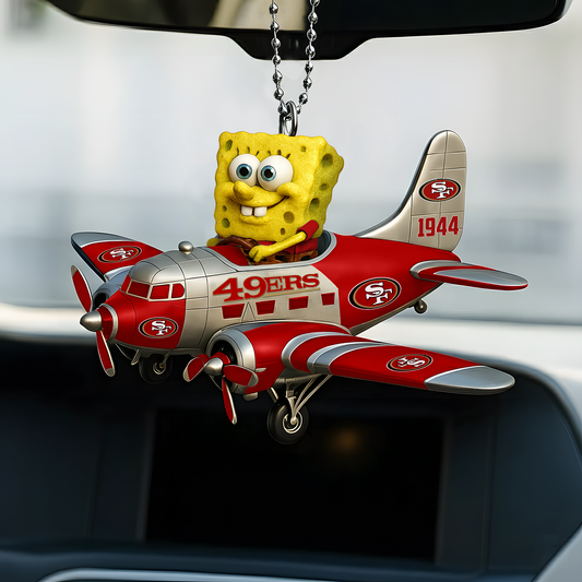 Premium NFL SF x SPO Car Ornament V1 DATND TANTD