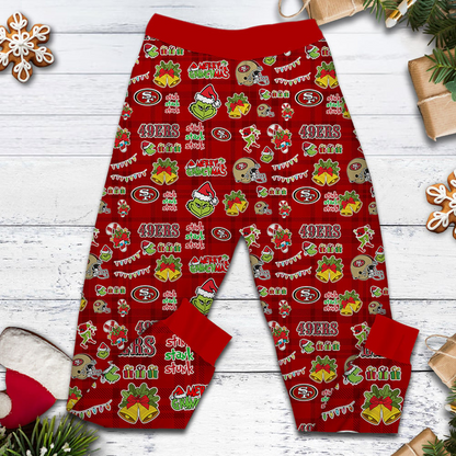 Premium NFL SF x The Grinch Pajamas V1 NMD TTV