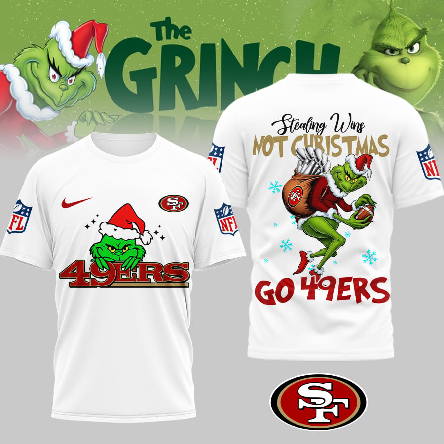 Premium NFL SF x The Grinch Shirt V3 NMD TTV