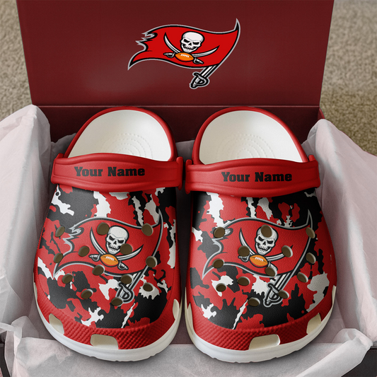 Premium NFL TB Camo CLogs V1 NMD TTV